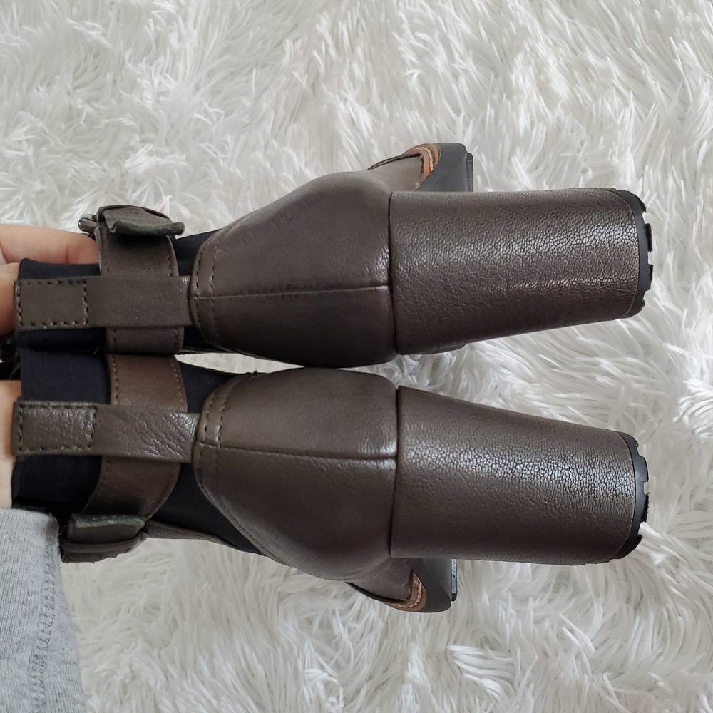 Naturalizer Lug Boot Deep Forrest Green 6 - image 6